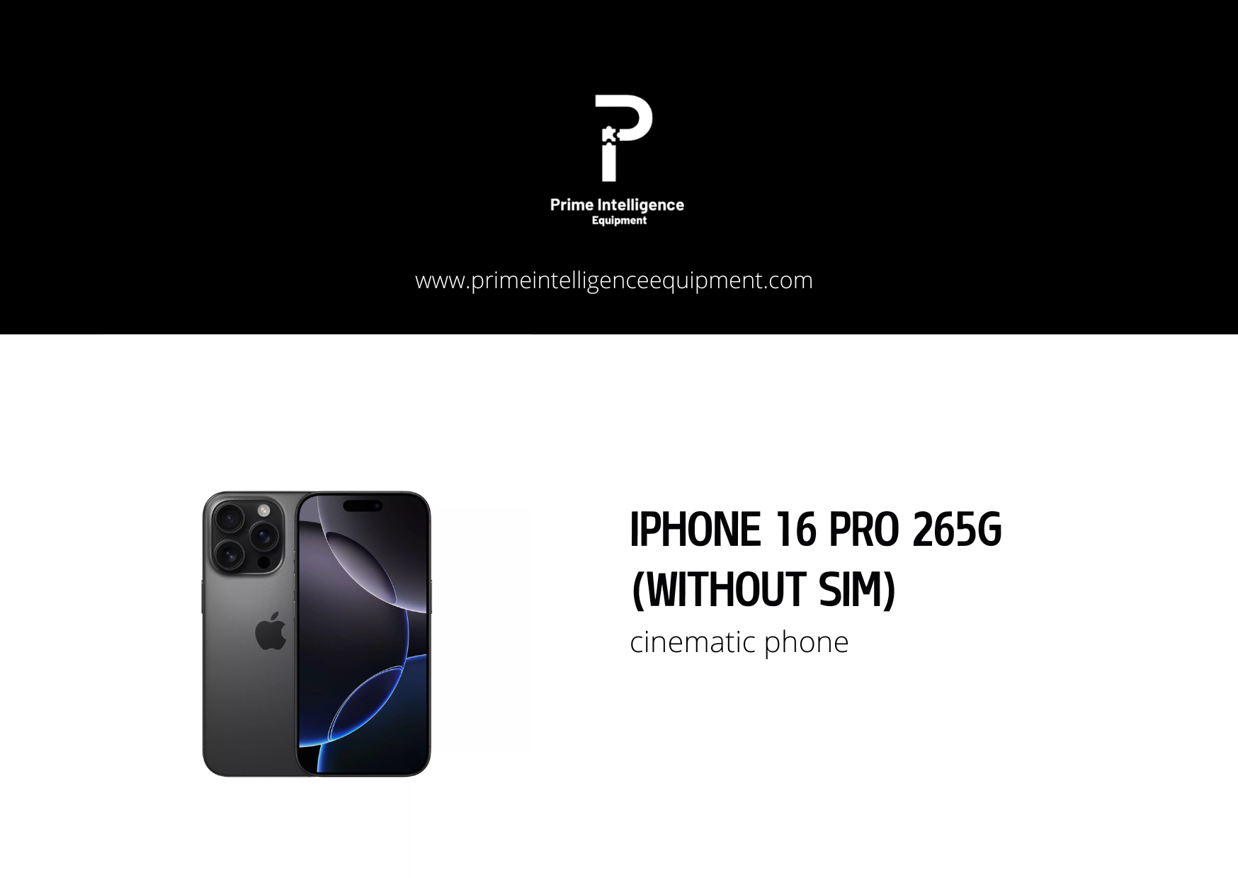 Iphone 16 pro 256g (1/3)