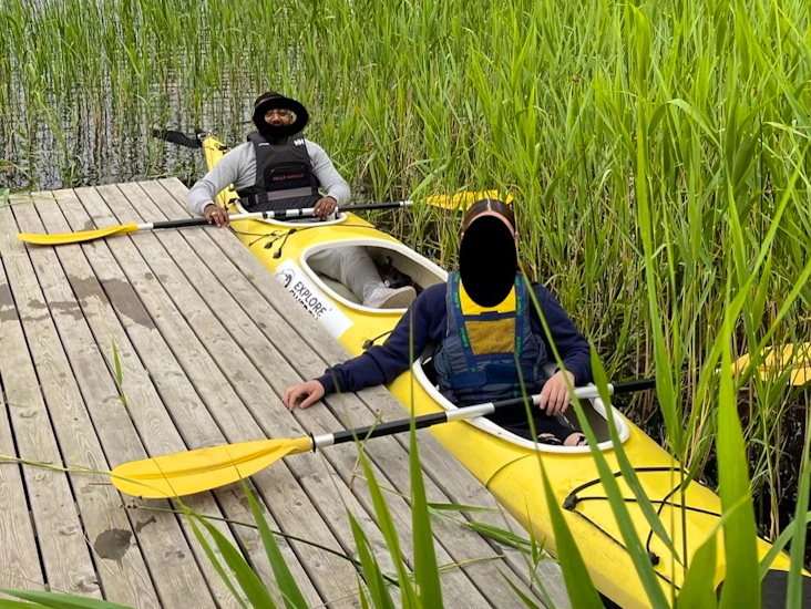 K2 family kayak.