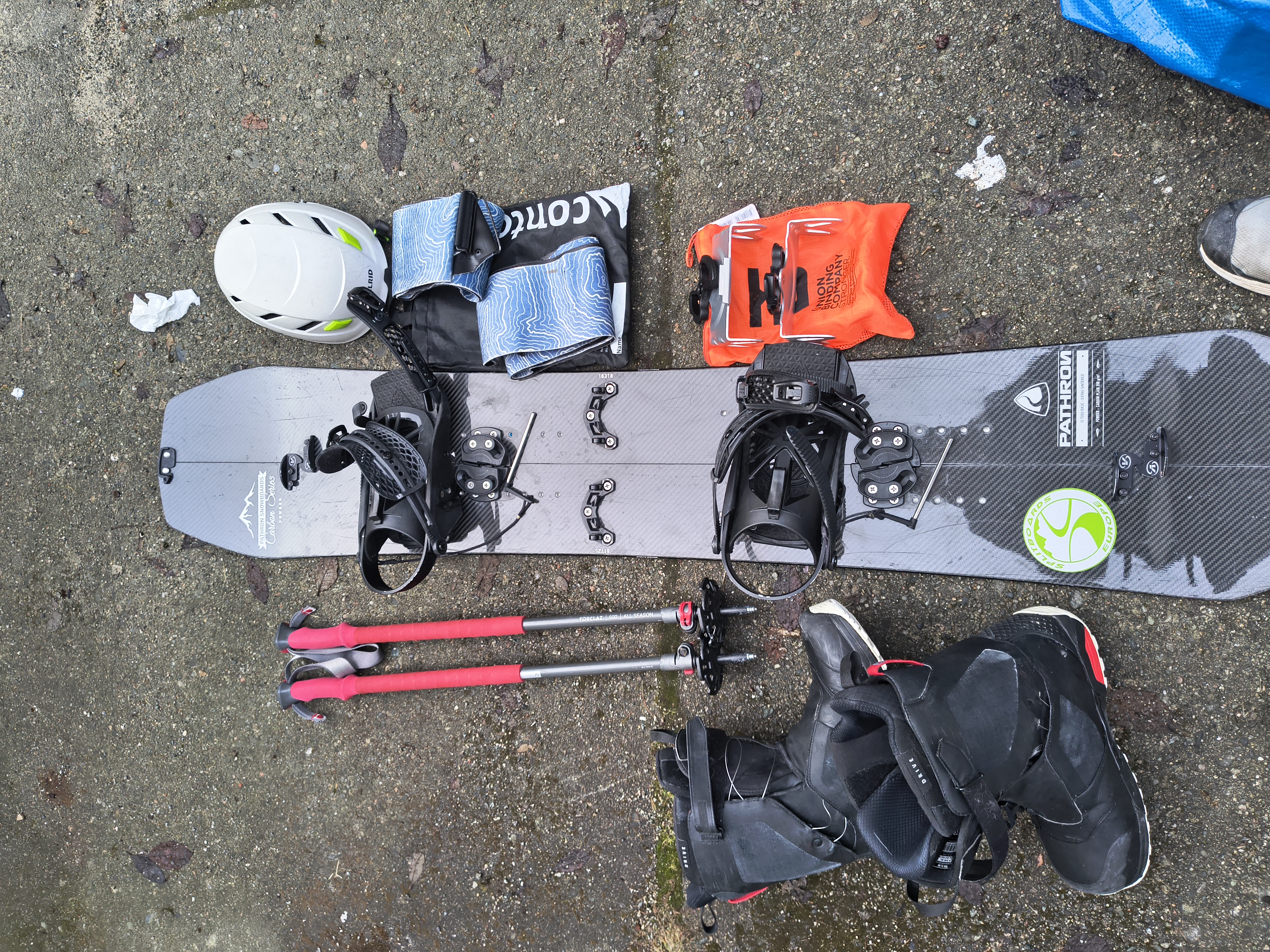 Splitboard pakke til topptur