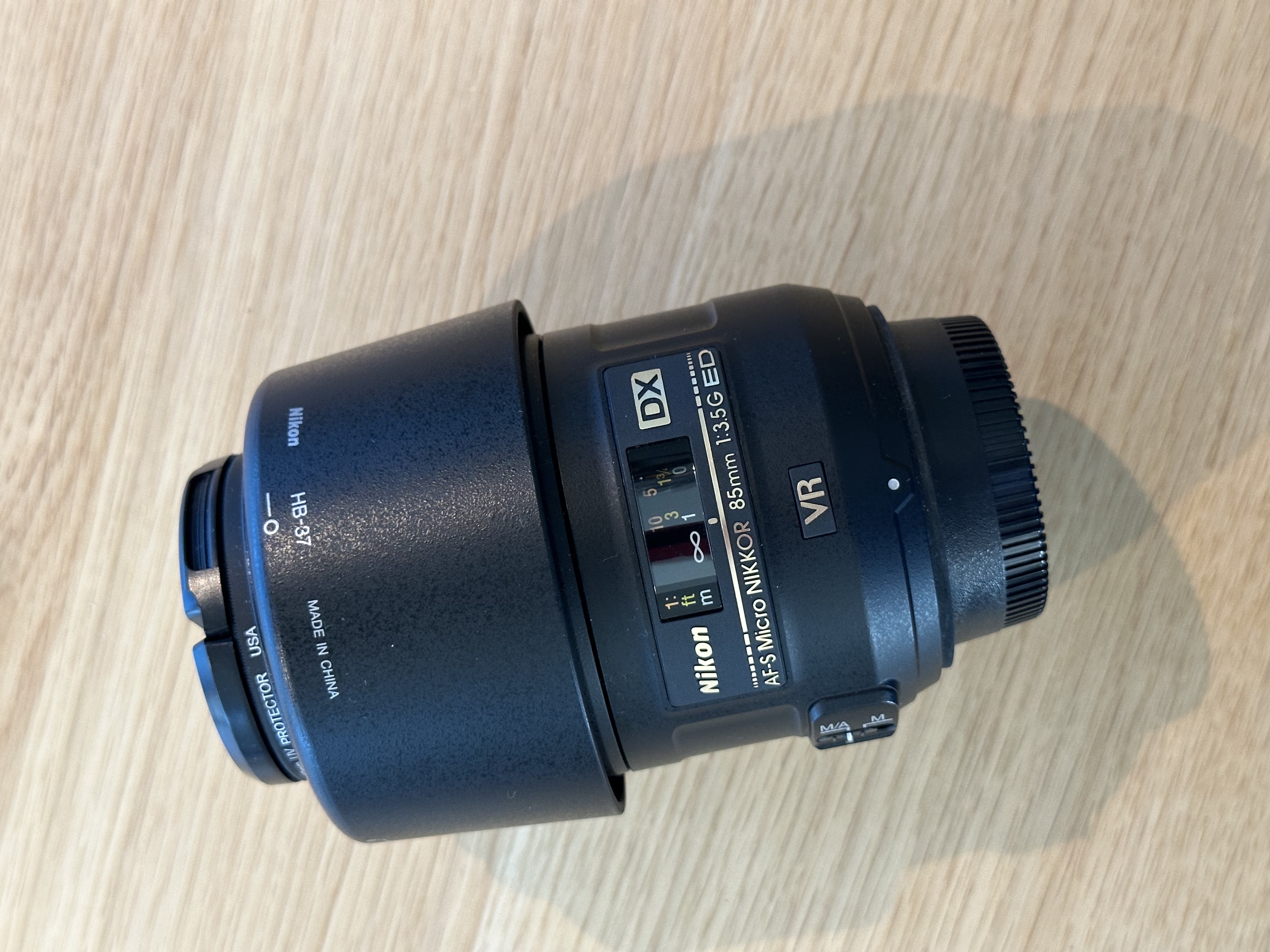 Nikon 85mm, 1:3.5g ed