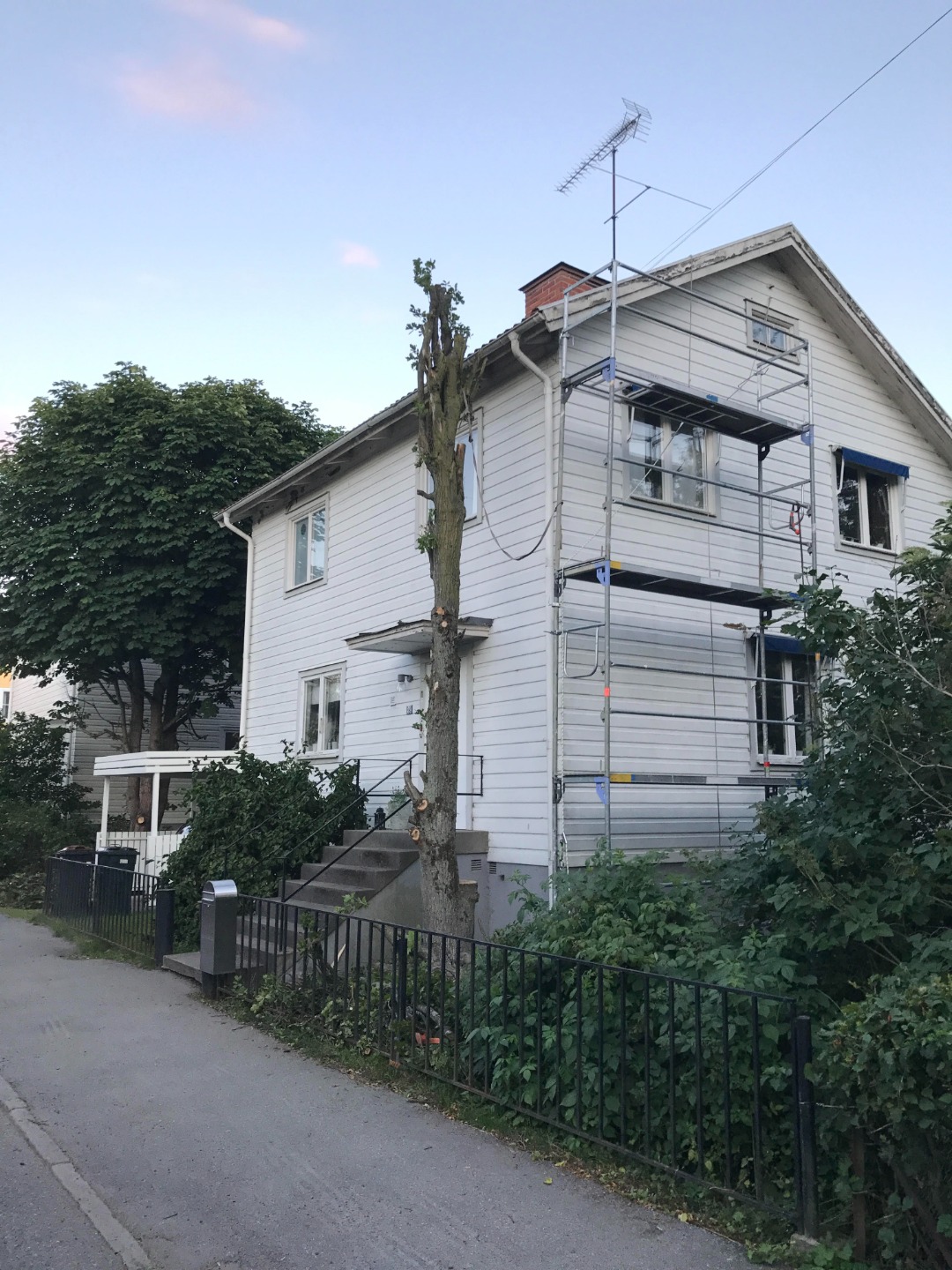 Byggställning 3x9m i stål