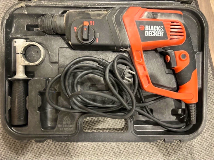 Black & decker iskuporakone