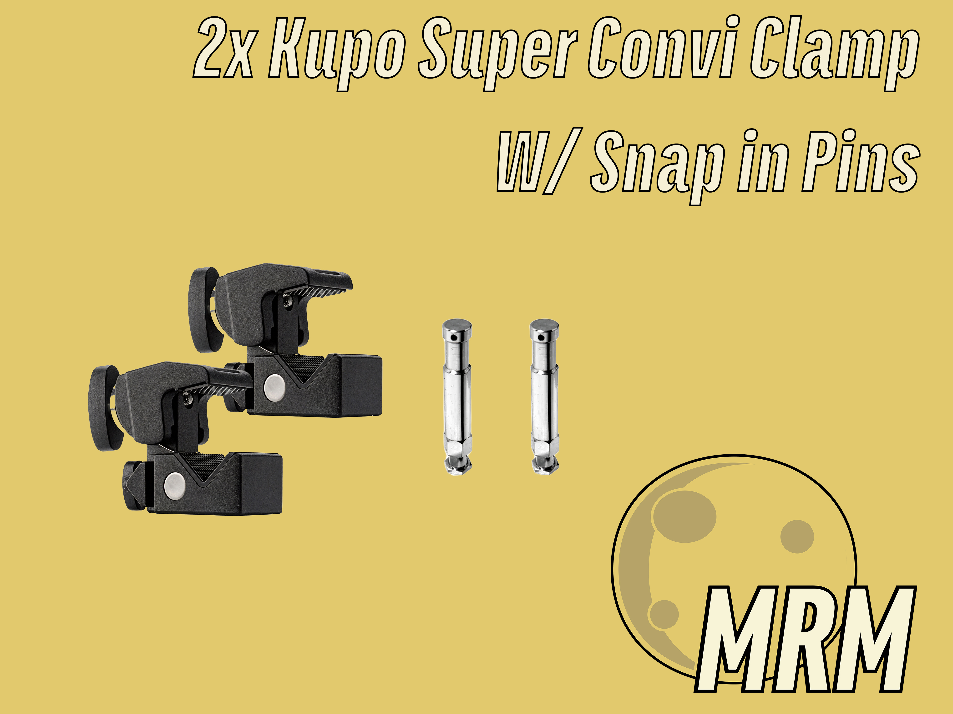 2 x kupo super convi. clamp (kcp-700b)