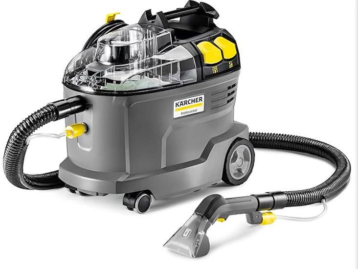 Textiltvätt / mattvätt kärcher puzzi 8/1 – proffsig rengöring av soffa, bil & matta!