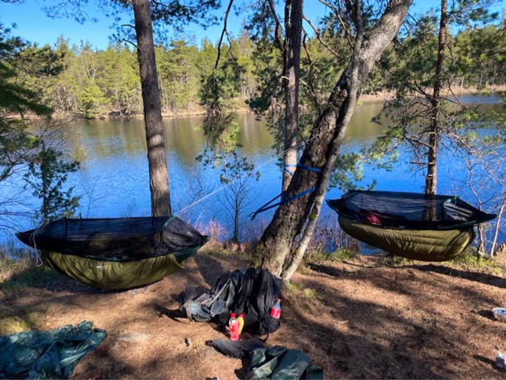 Hammock inkl tarp och underblanket