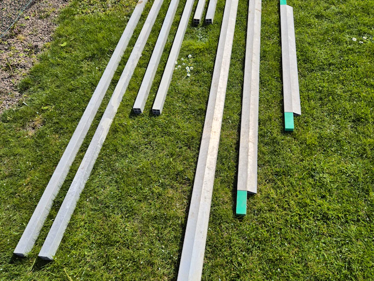 plattläggning - avjämningsbalk