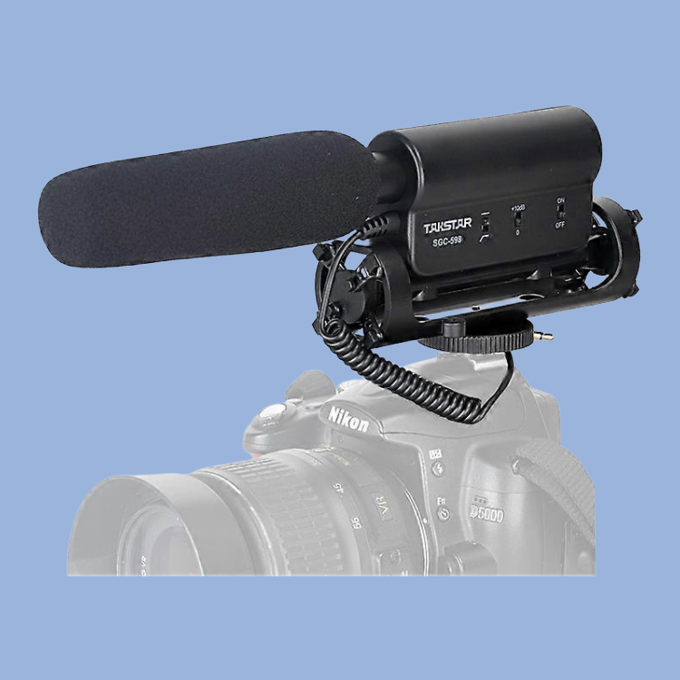 Takstar sgc-598 on camera shotgun microphone
