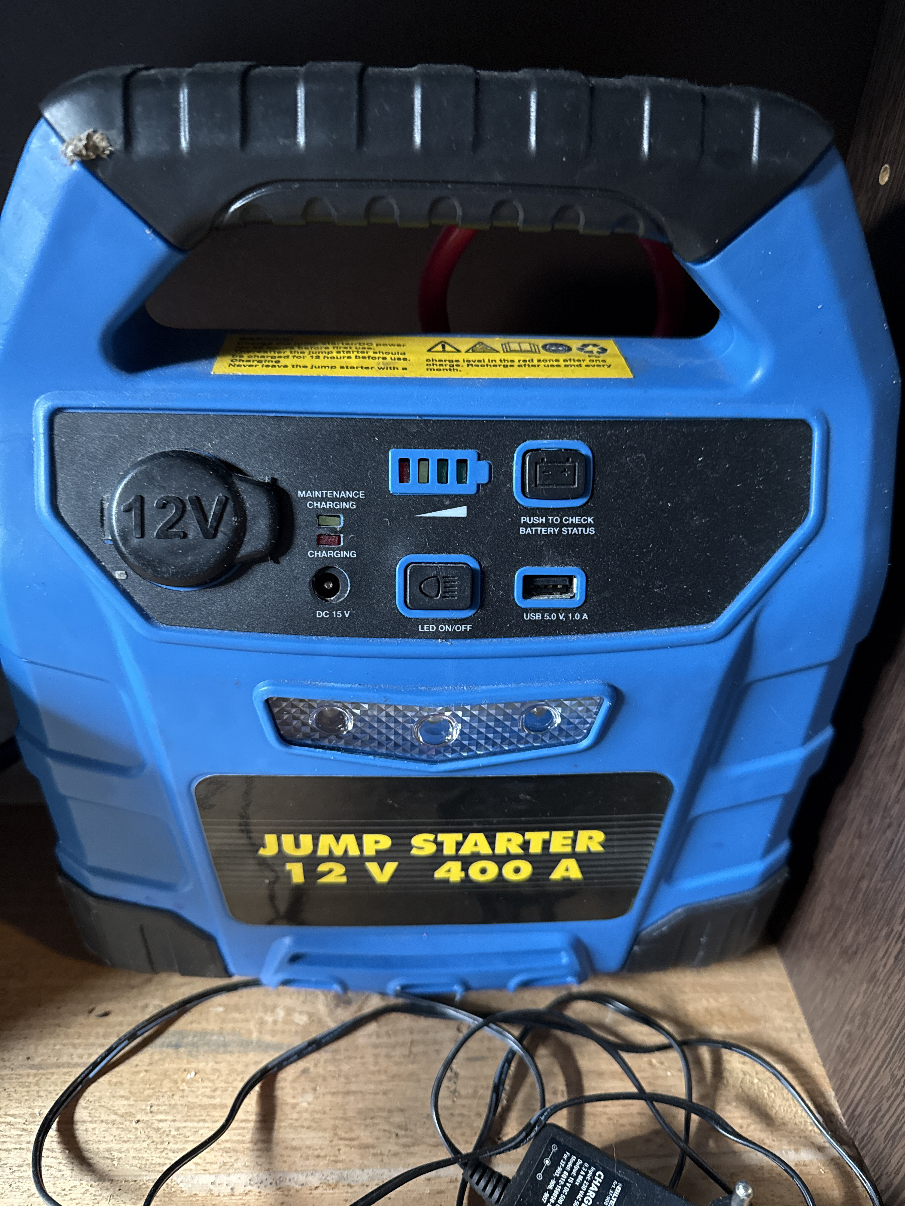 Biltema jumpstarter 12v 400a