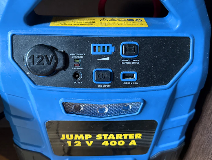 Biltema jumpstarter 12v 400a