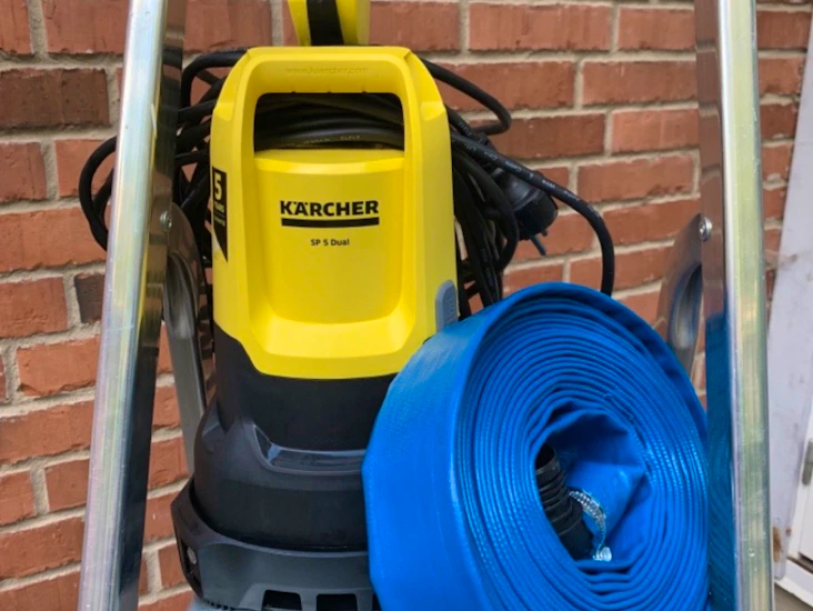 Dränkbar vattenpump kärcher sp 5 dual