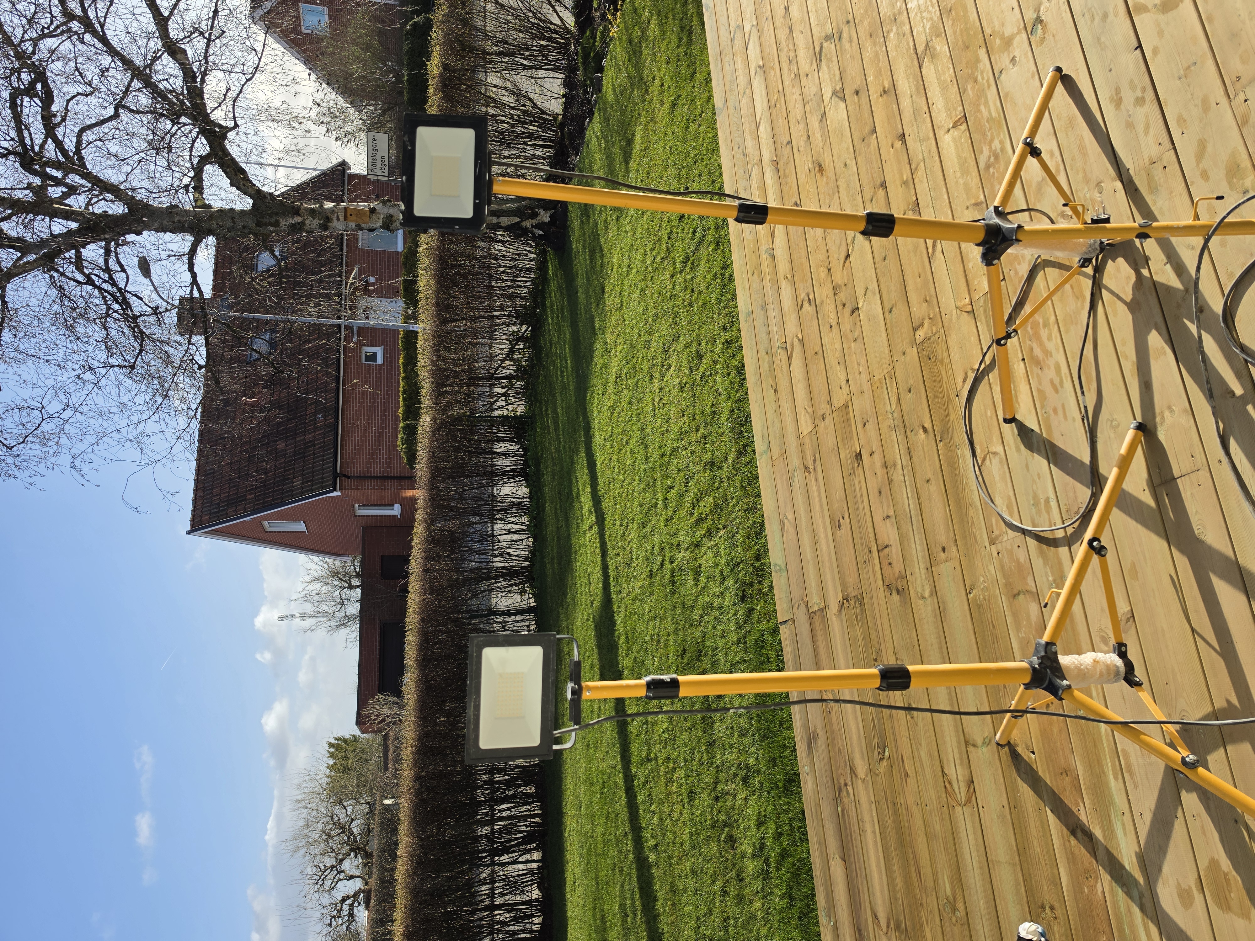 Arbetslampa med stativ led 4750 lm 50 w ip65