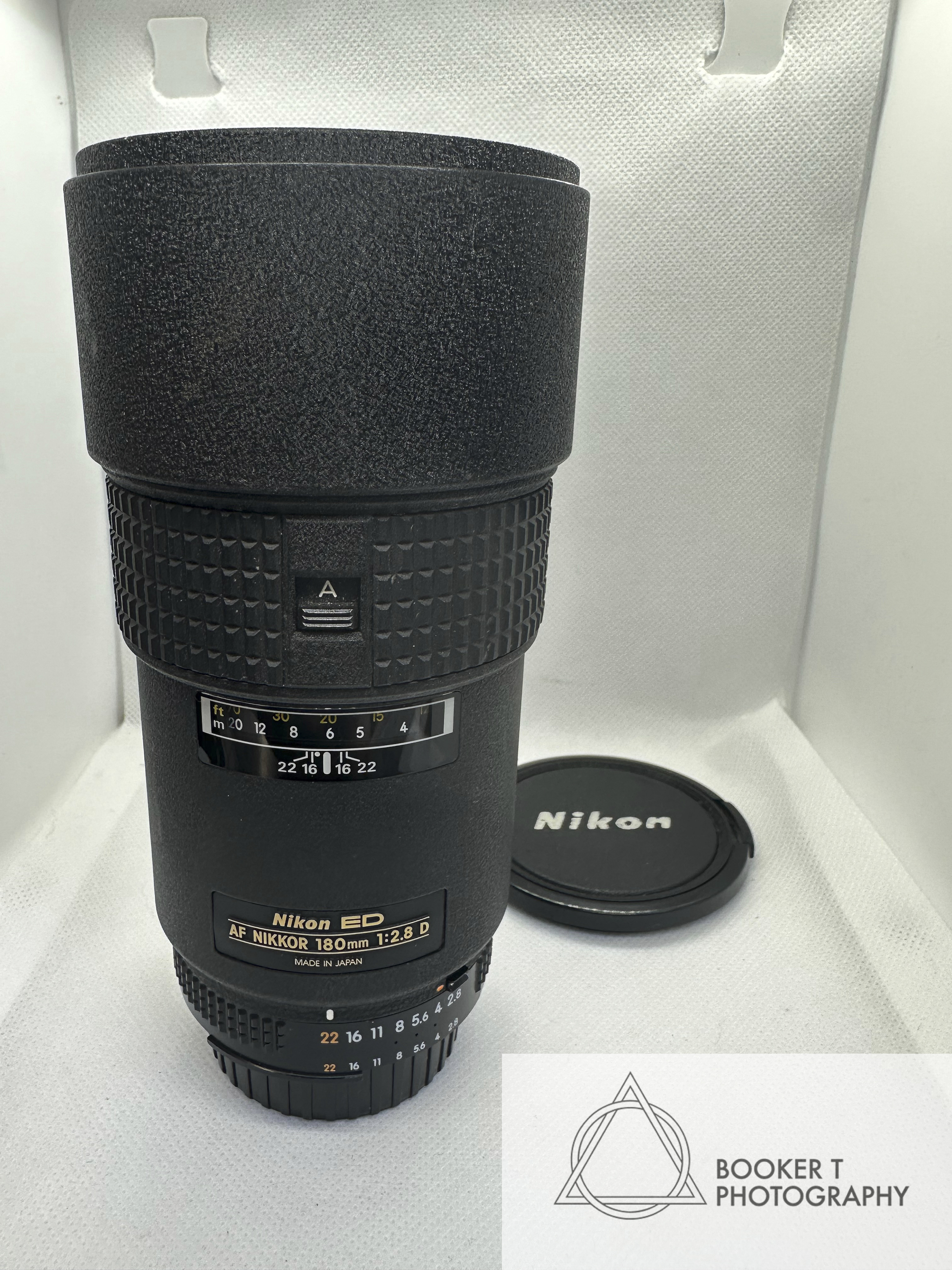  nikon af nikkor 180mm f/2.8d if-ed lens