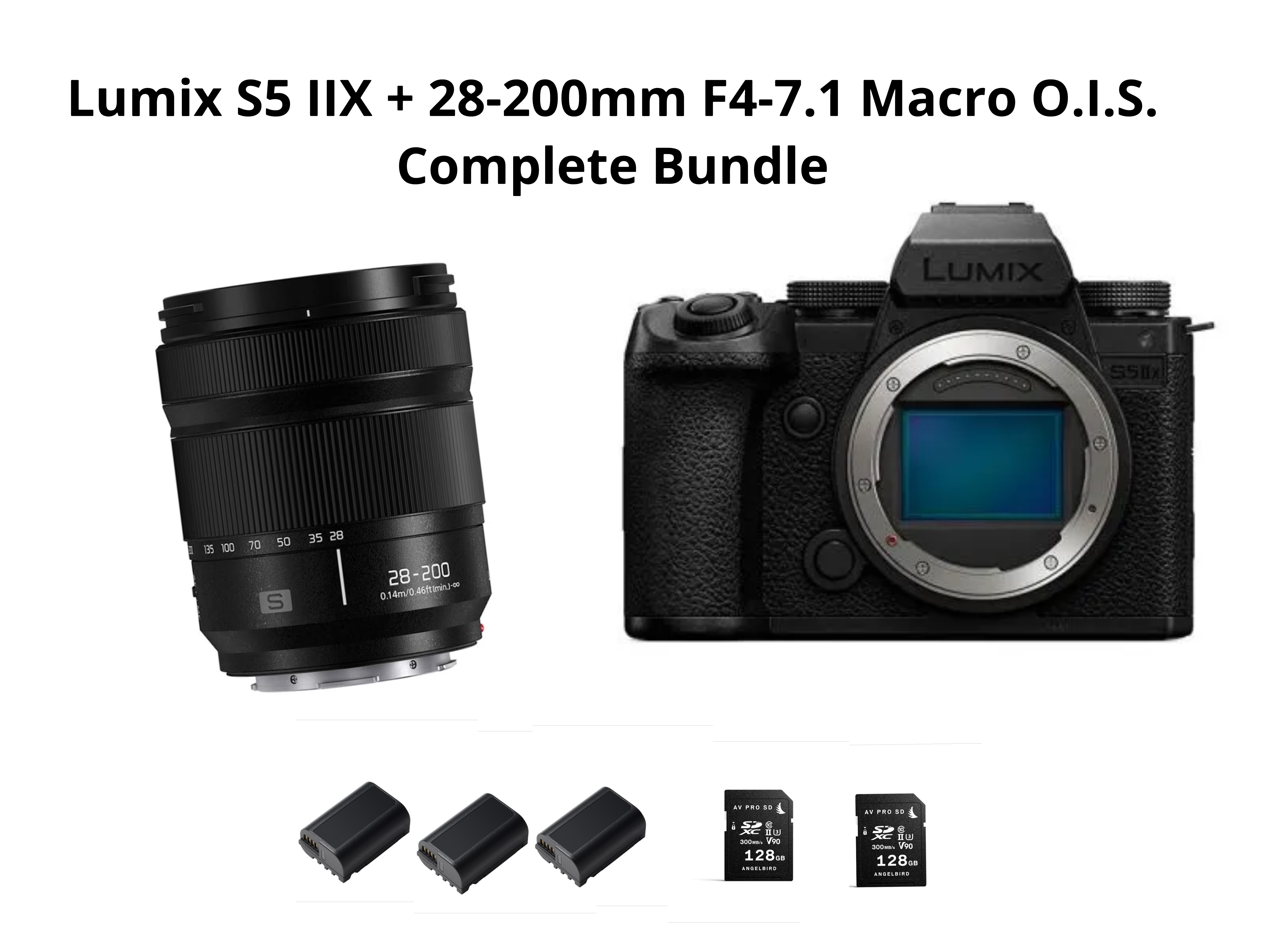 Lumix s5iix + s 28-200mm f4.0-7.1 macro ois ( lumix s5 ii )