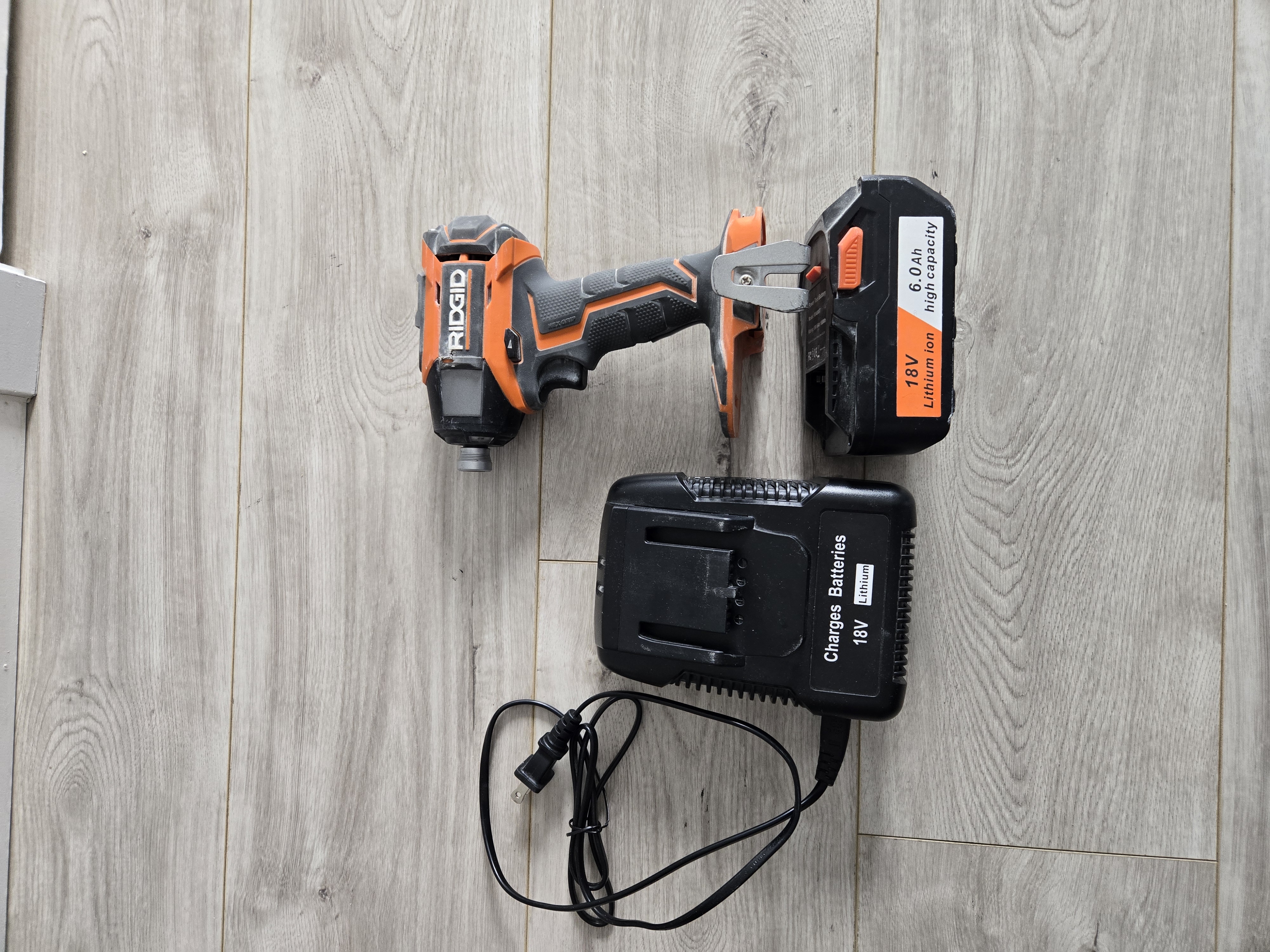 Ridgid 18v impact driver 