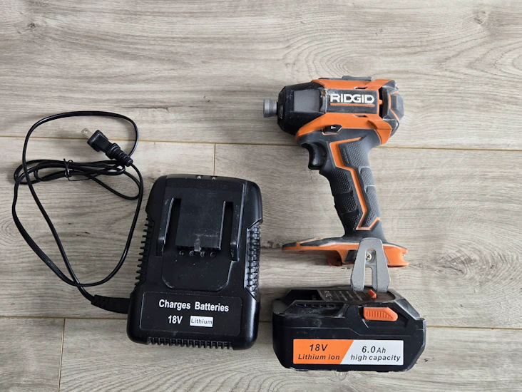 Ridgid 18v impact driver