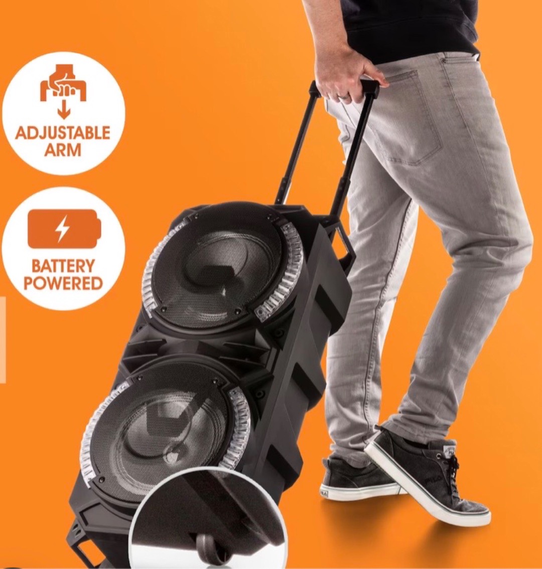 Party högtalare batteri  (900 watt  )