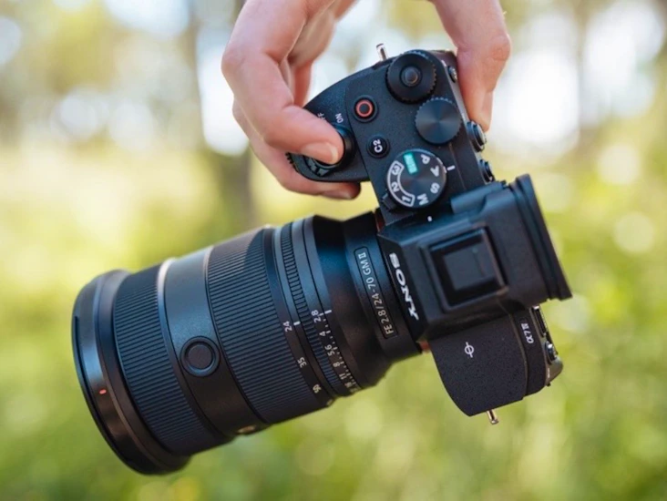 A7iv med sony fe 24-70mm f/2,8 gm ii