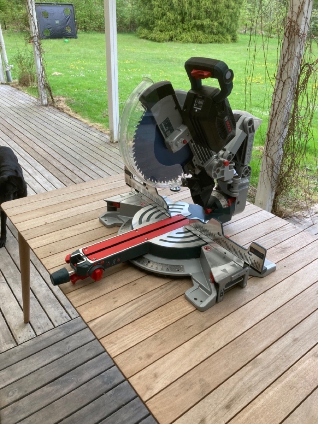 Kap och gersåg batteridriven