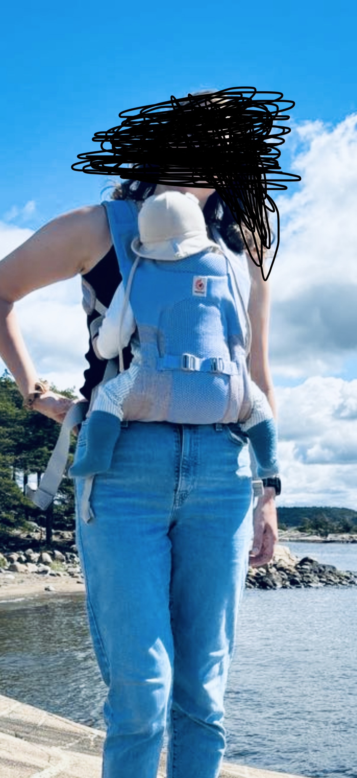 Ergobaby, aerloom lavender sky