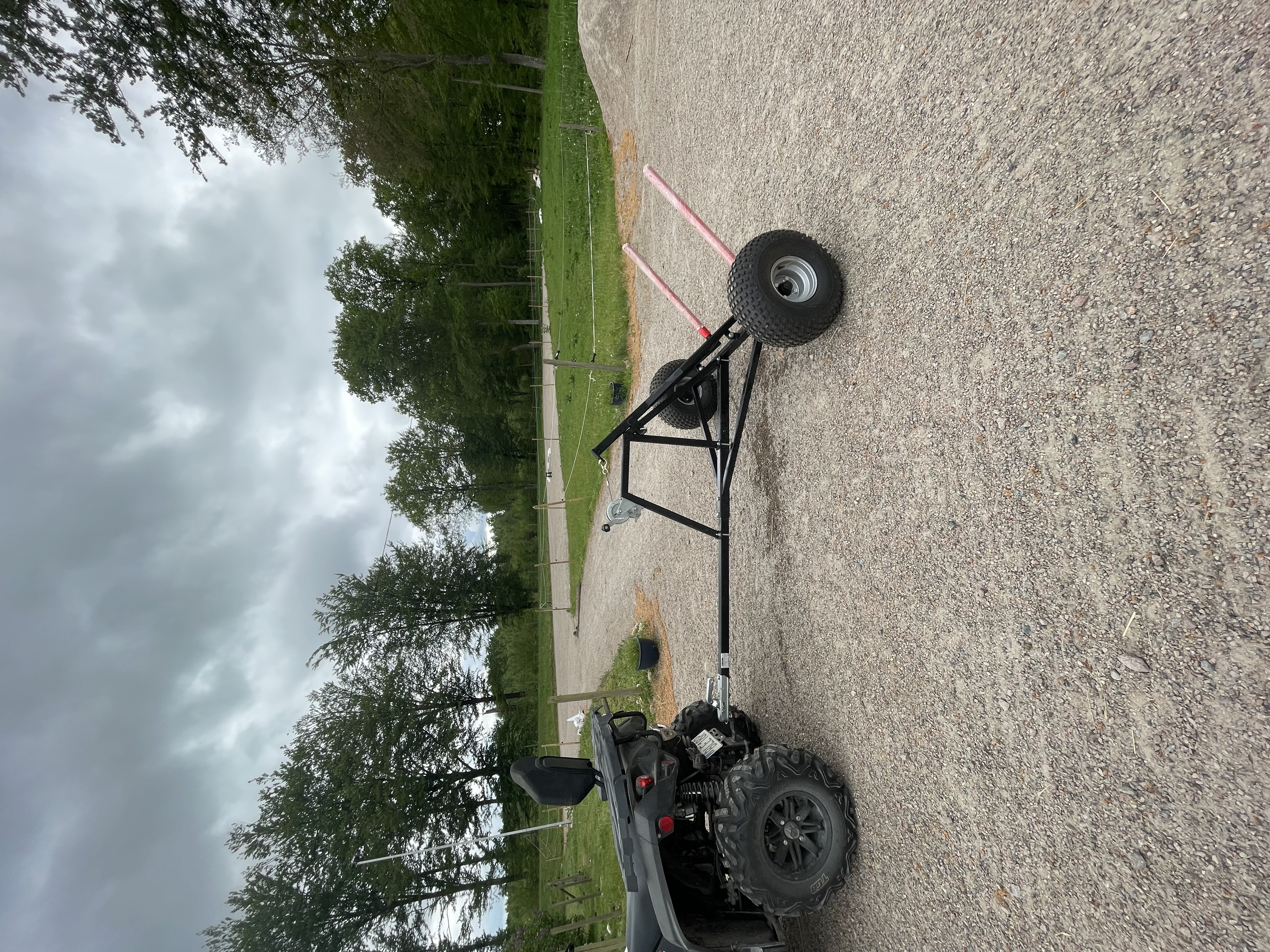 Balvagn för atv 