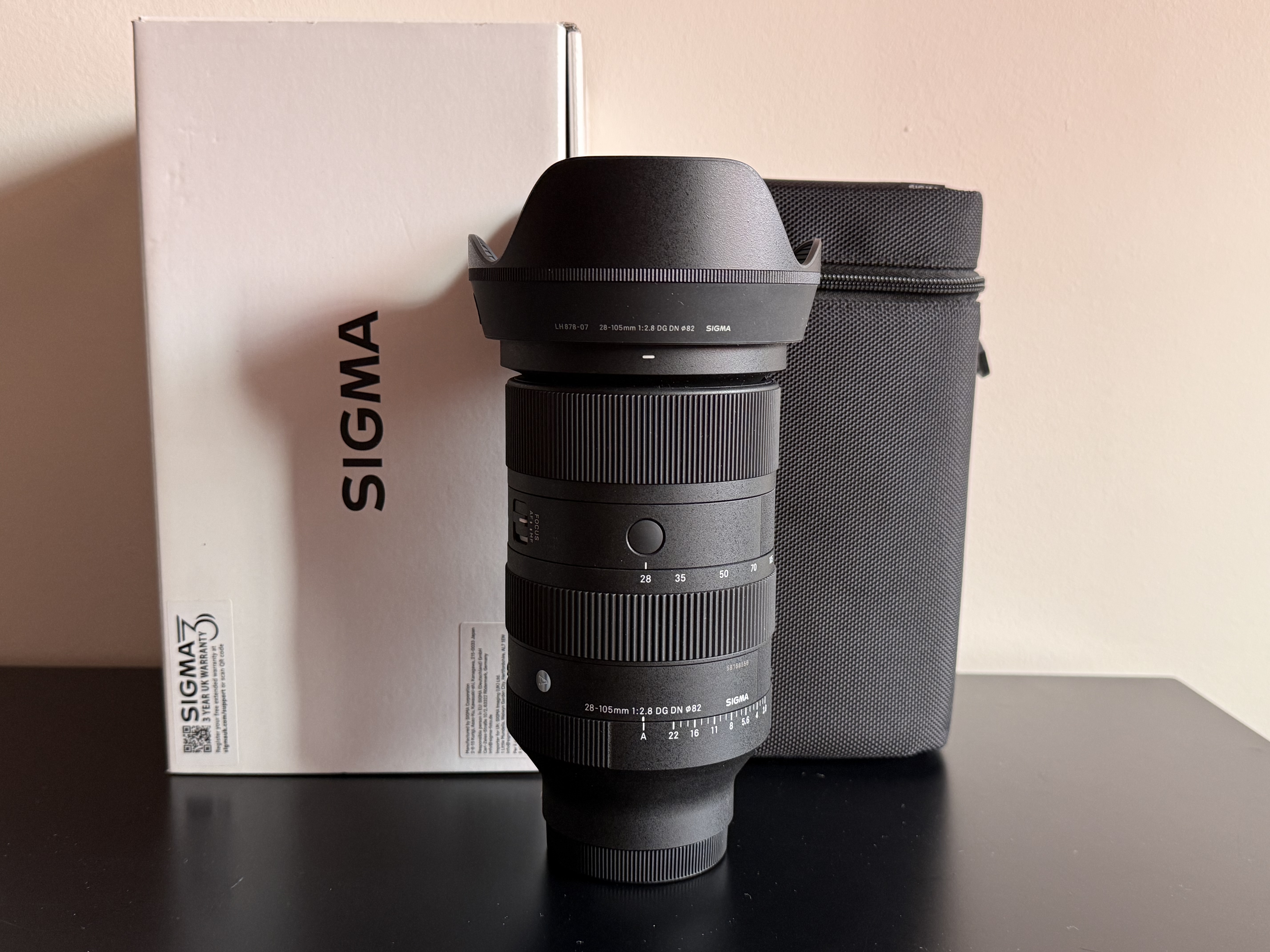 Sigma 28-105mm f2.8 dg dn art lens sony e-mount