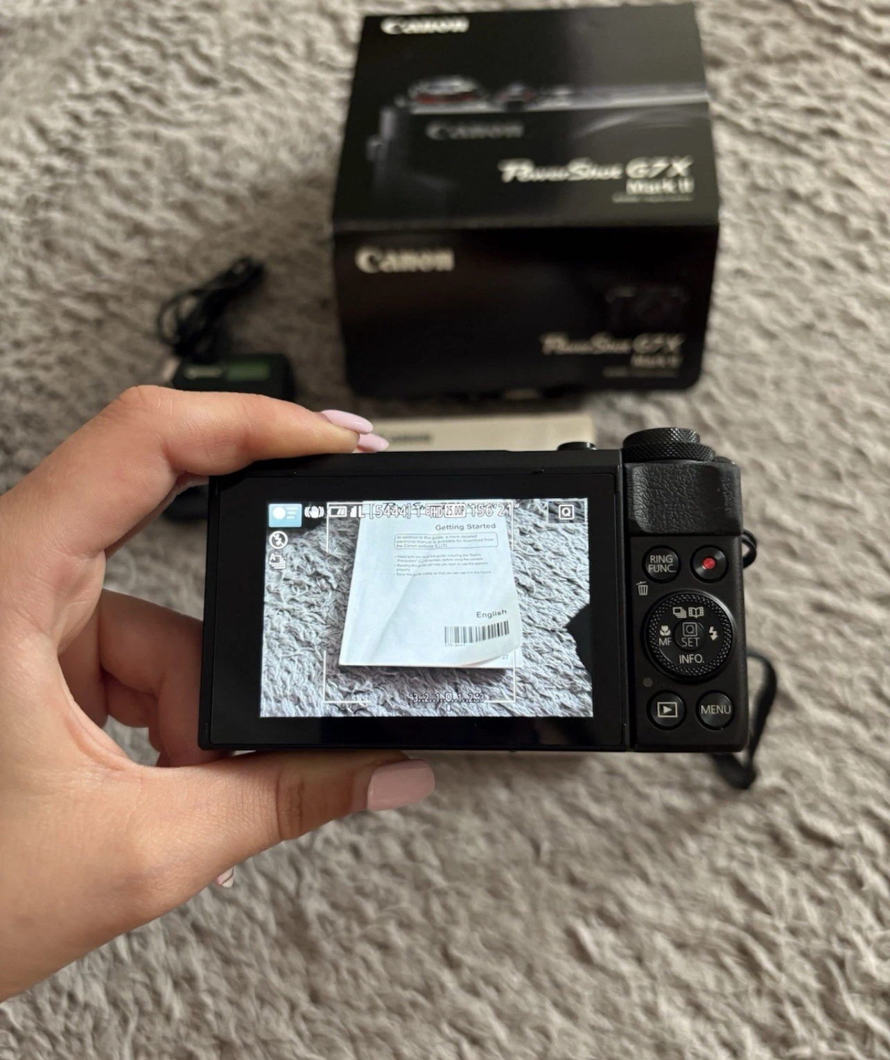 Canon g7x mark ii
