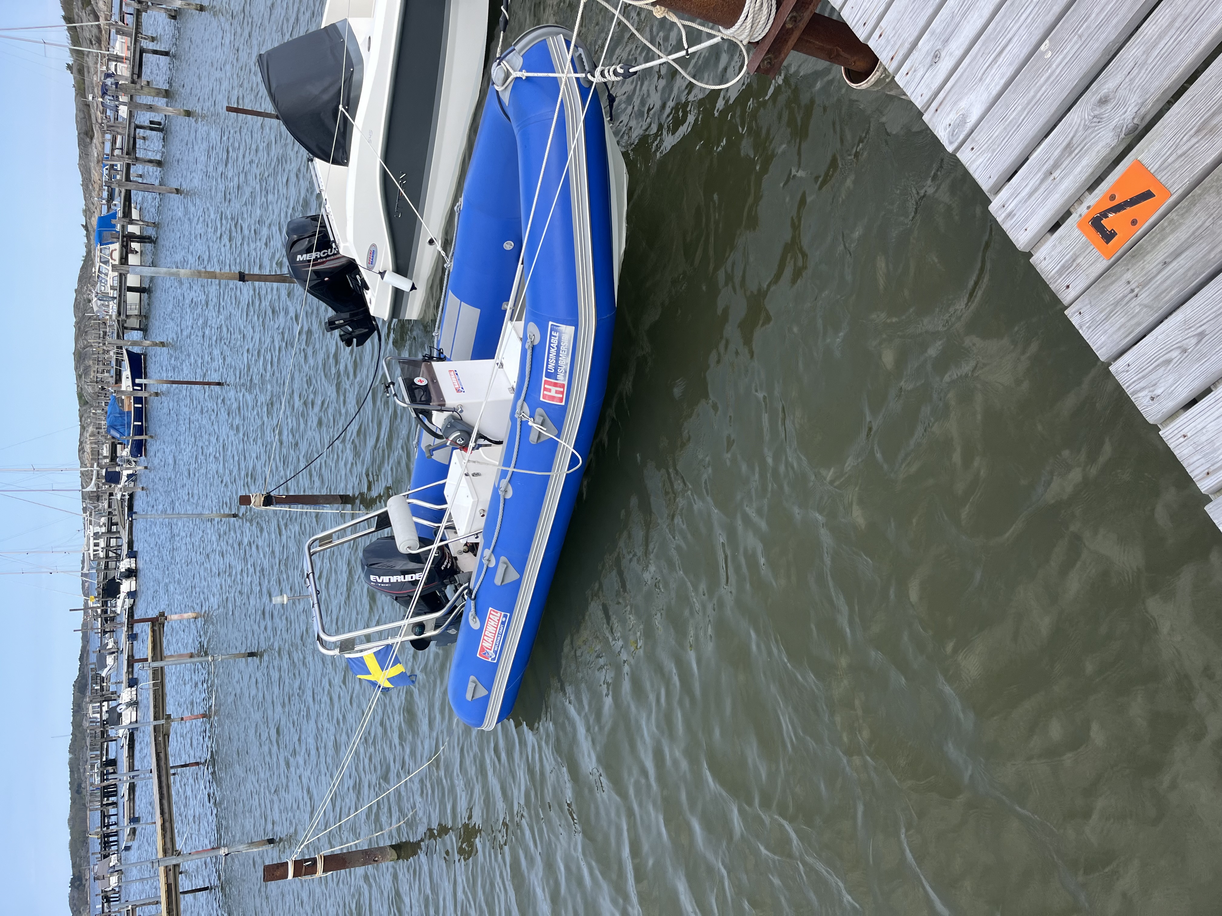 Narwhal 450 rib med 40hk - uthyres