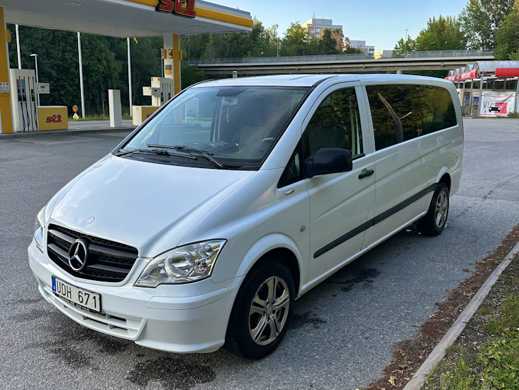 Mb vito minibuss - 8 sätten ca