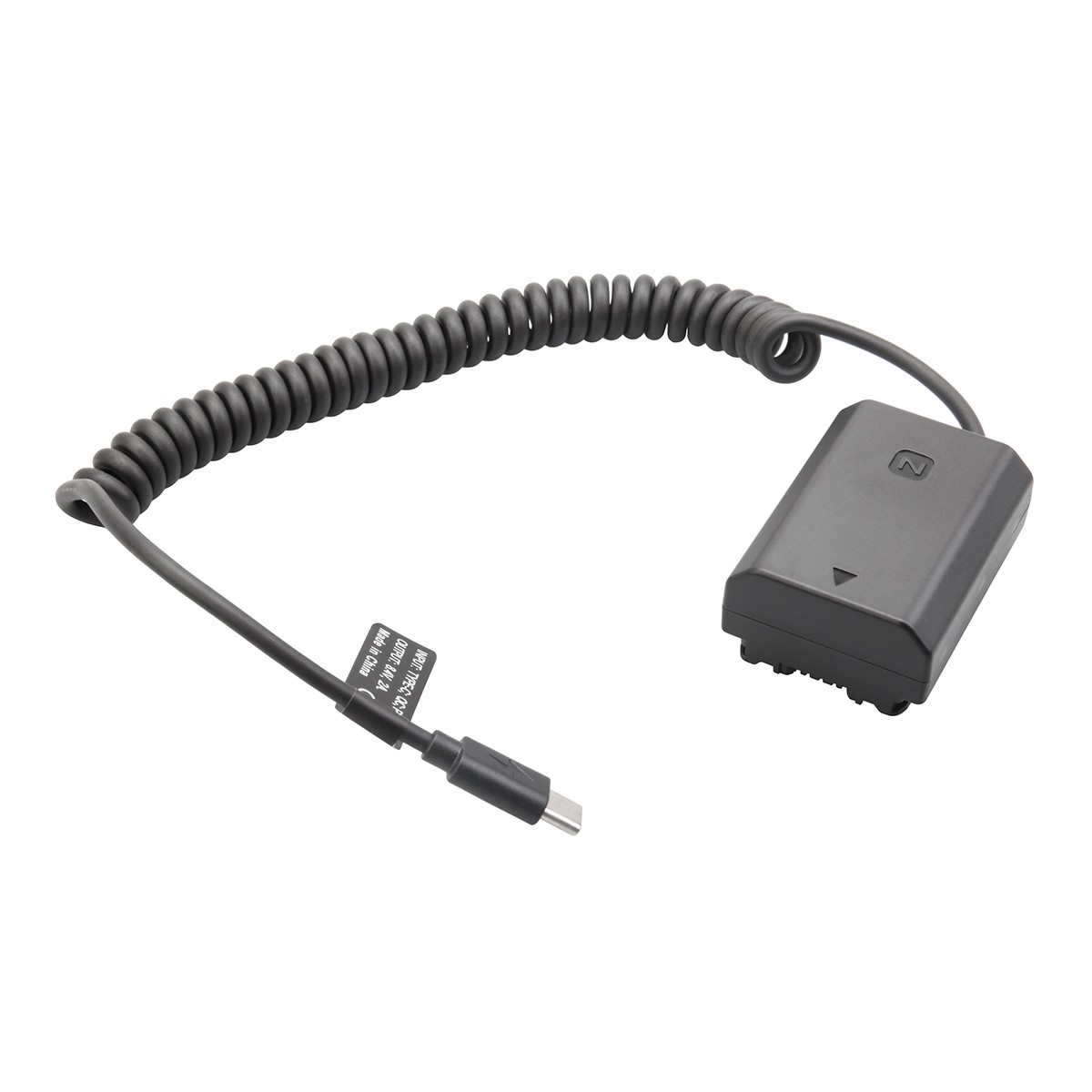 Np-fz100 np fz100 dummy battery type-c spring cable for a9 a9r a9s a7r31214