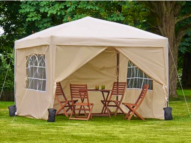 3x3m pop up gazebo with sides