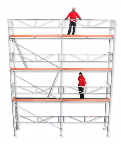 Byggställning aluminium