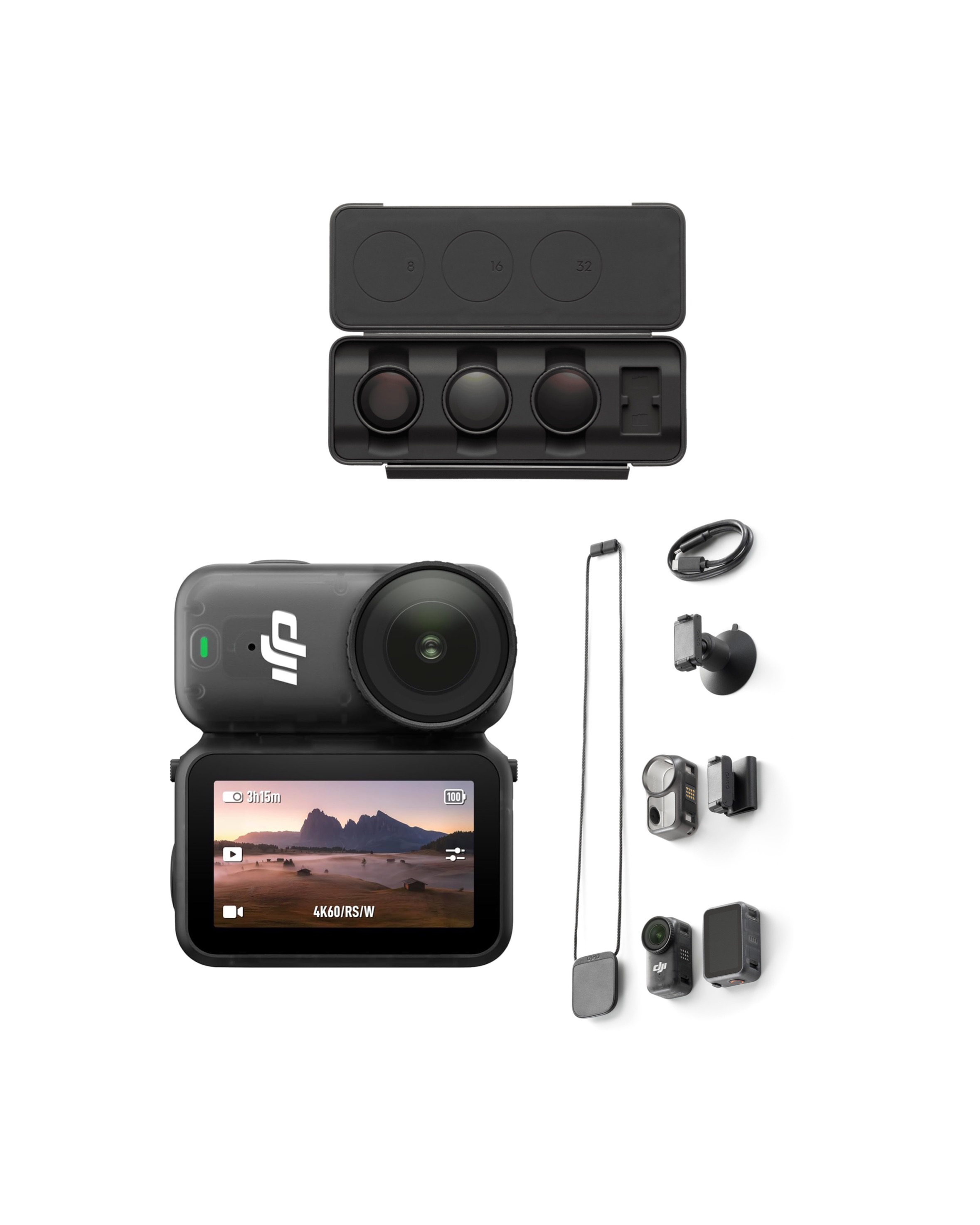 Dji osmo nano (128gb) standard combo + nd set