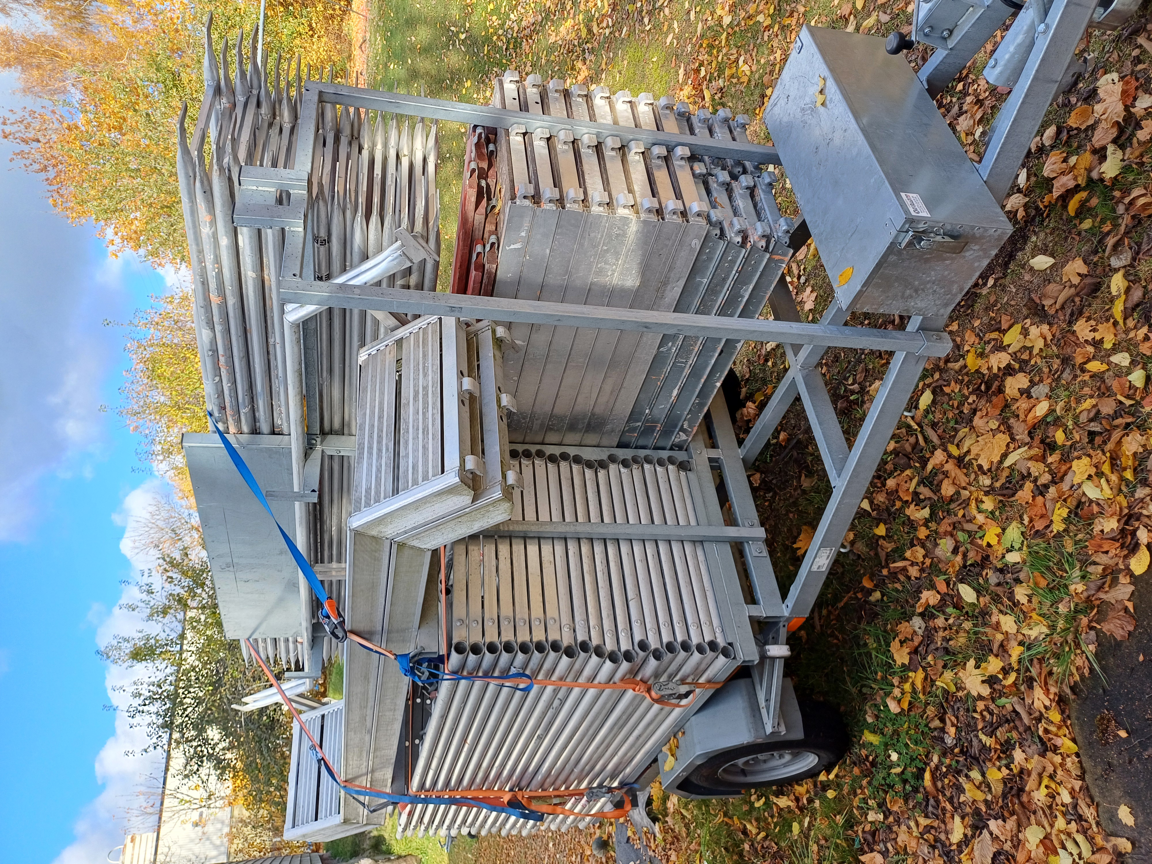 Ställningstrailer 118 kvm 