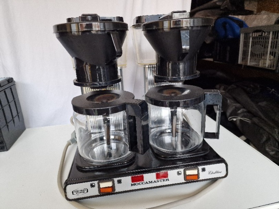 Dubbel kaffekokare 