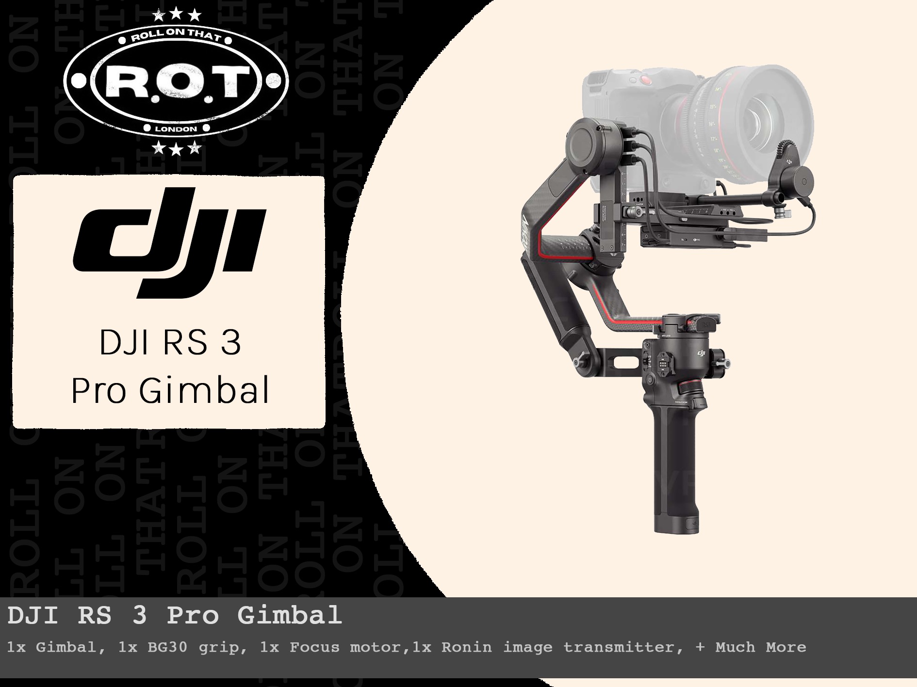 Dji rs3 pro combo gimbal - rs 3