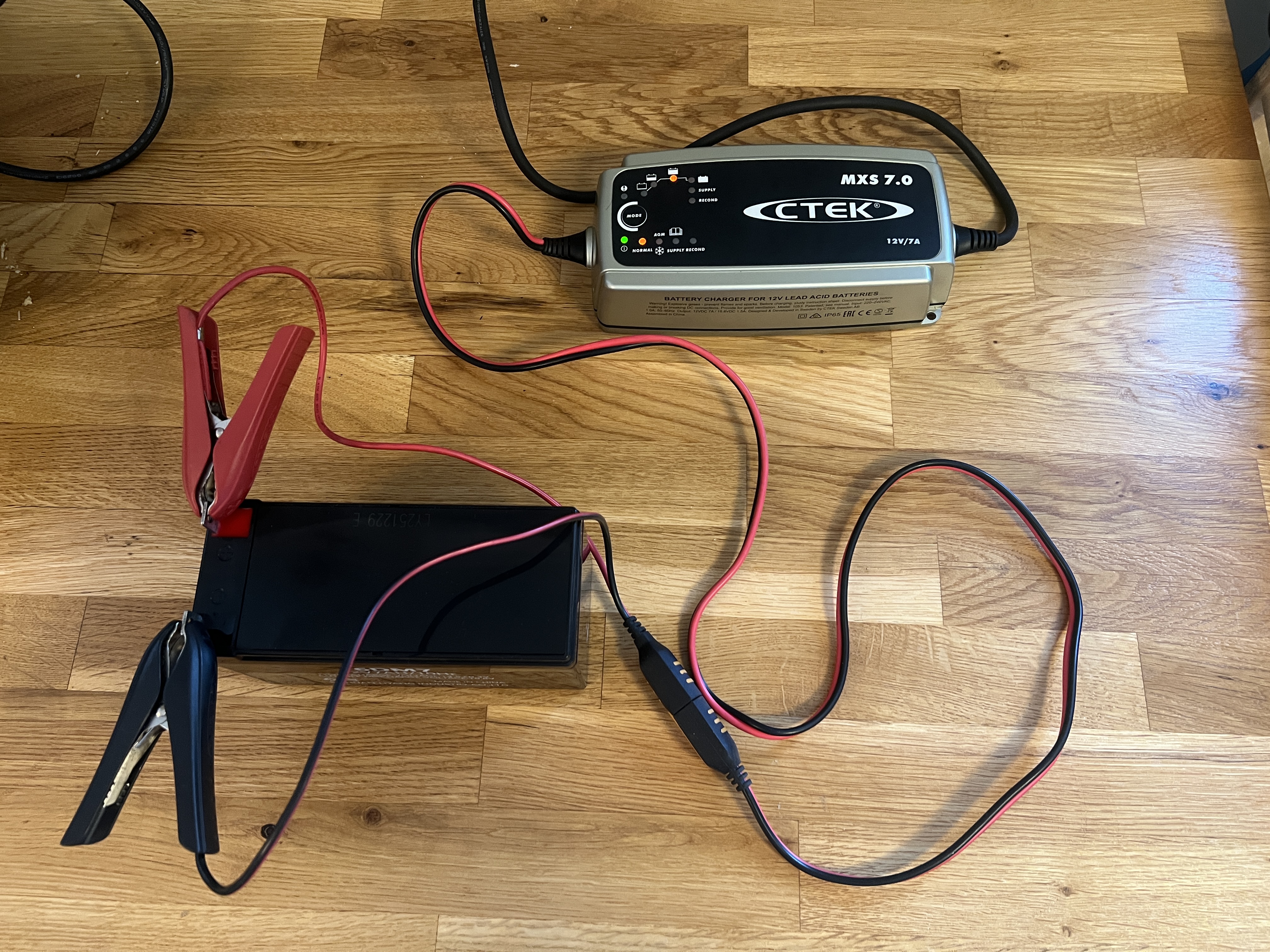 Ctek batterilader for bil og annet