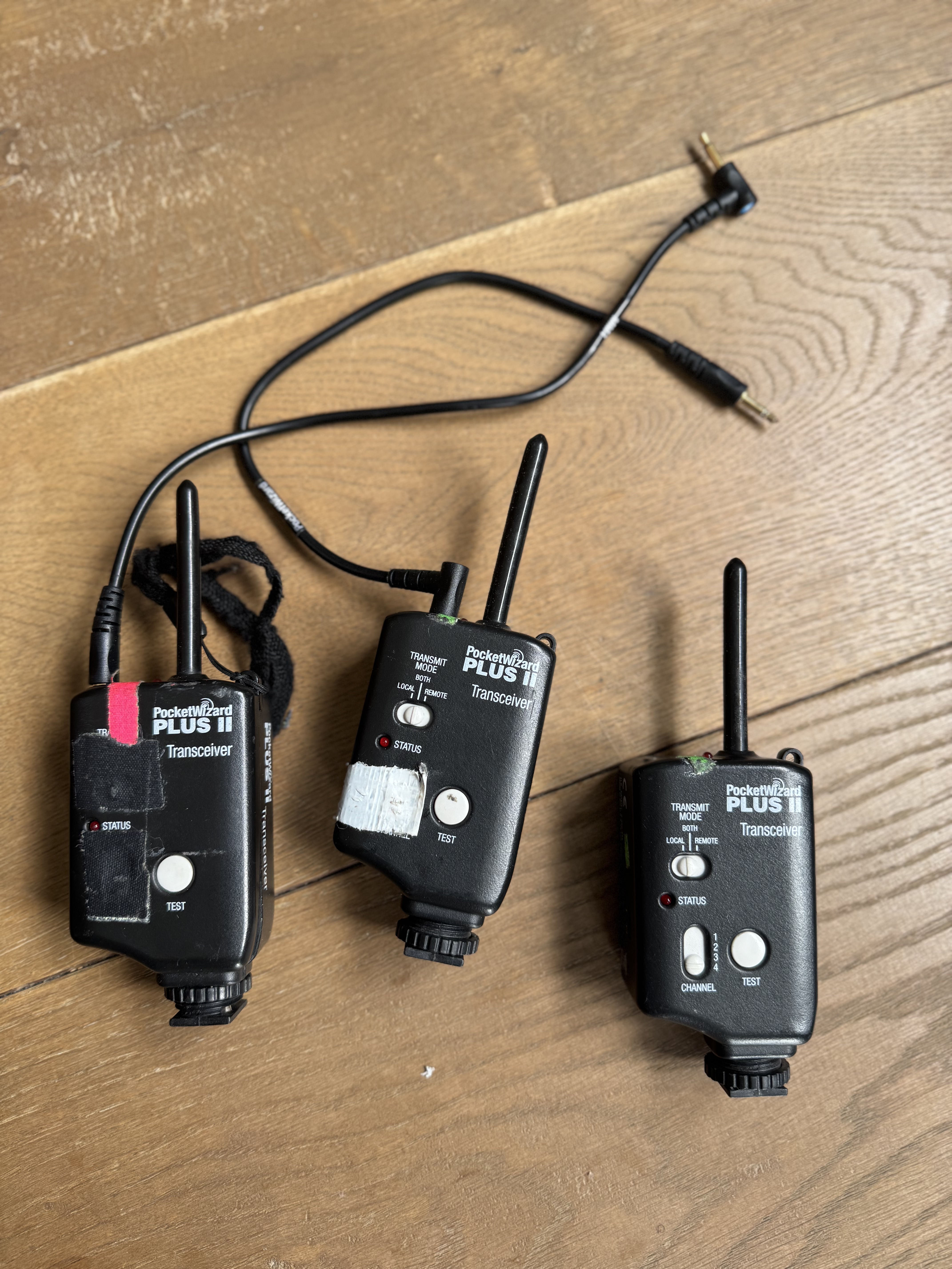 Pocketwizard plus ii kit of 3