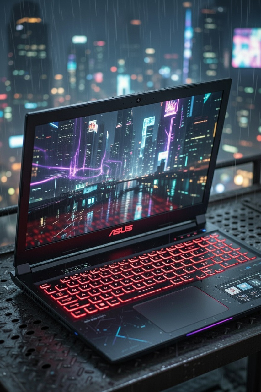 Kraftfull 17” gaming-laptop  – perfekt för lan, gaming & video/redigering! + glorious-mus ingår vid behov