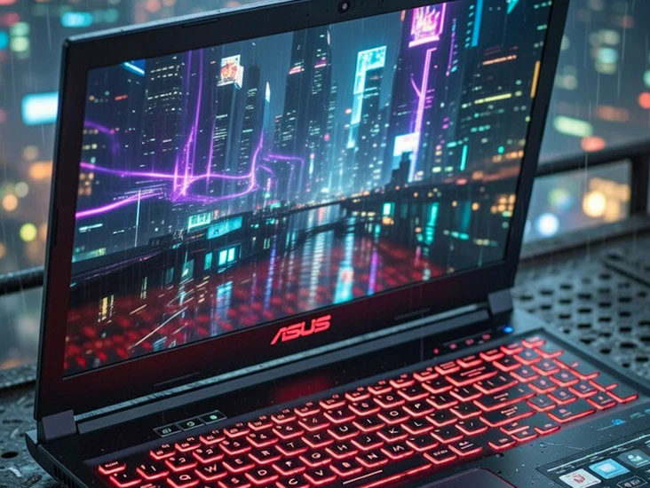 Kraftfull 17” gaming-laptop – perfekt för lan, gaming & video/redigering! + glorious-mus ingår vid behov