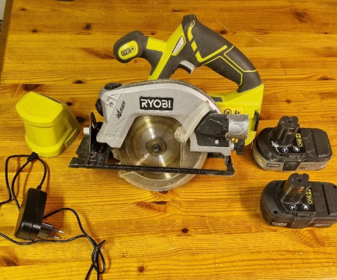 Ryobi batteridriven cirkelsåg