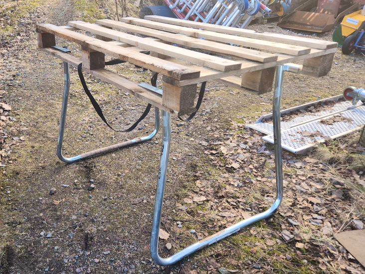 Målarbock/pallben till eu-pall, 2st.