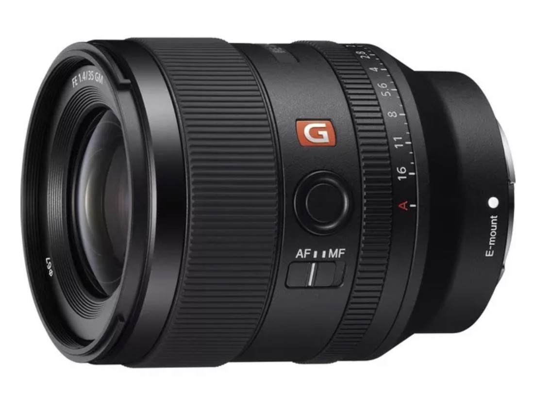 Sony fe 35 mm f/1.4 gm standard prime lens