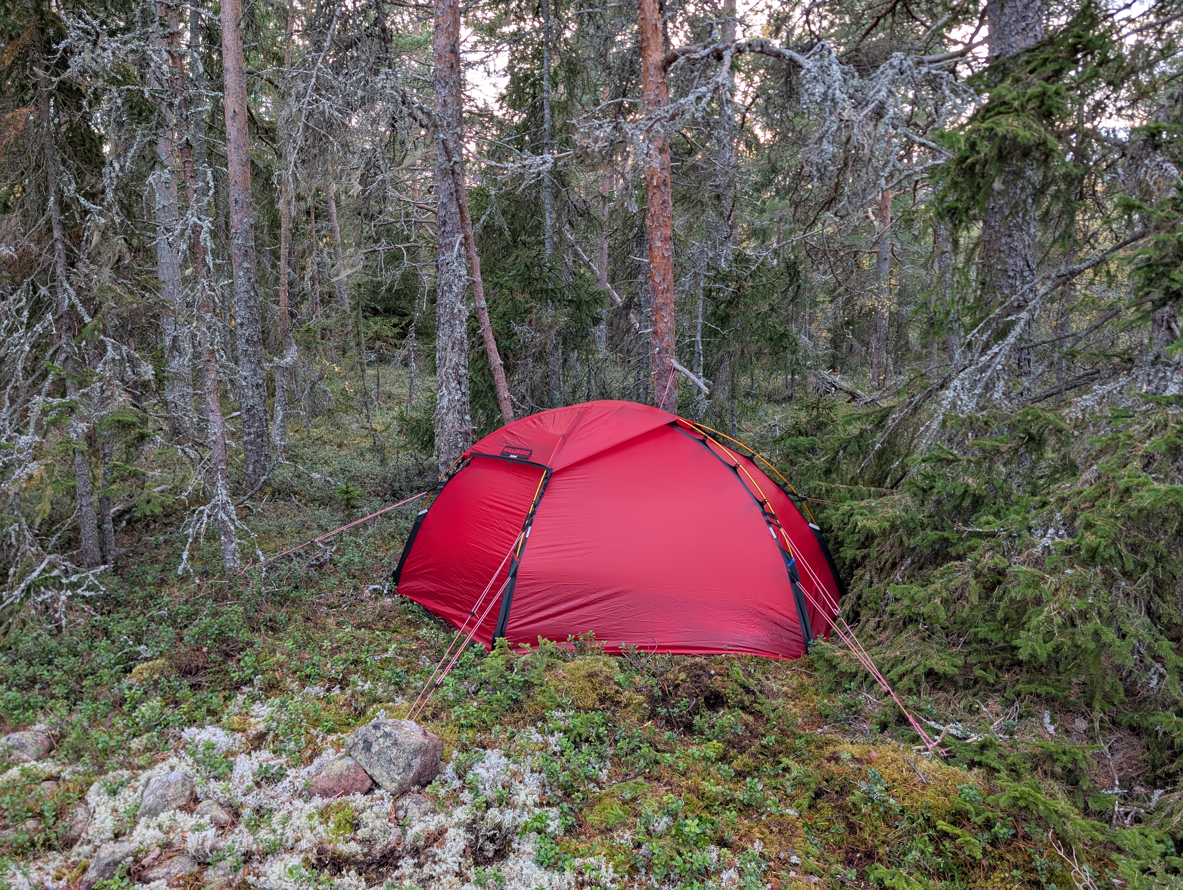 Hilleberg soulo (red label) - ett mycket pålitligt och helt fristående enmannatält