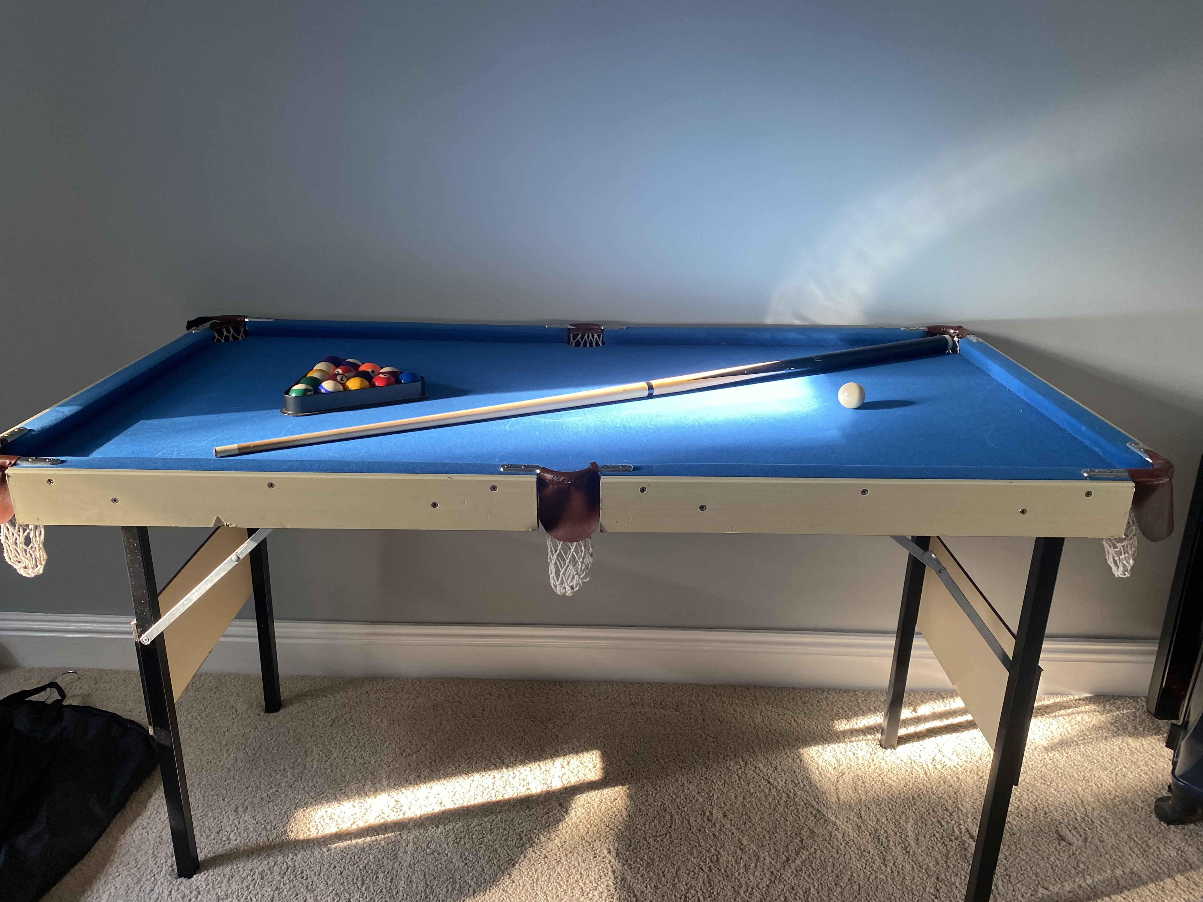 3 in 1 pool, ping pong and air hockey 