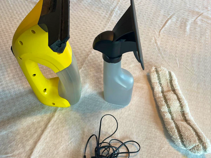 Kärcher fönstertvätt + fönstertvättmedel ingår