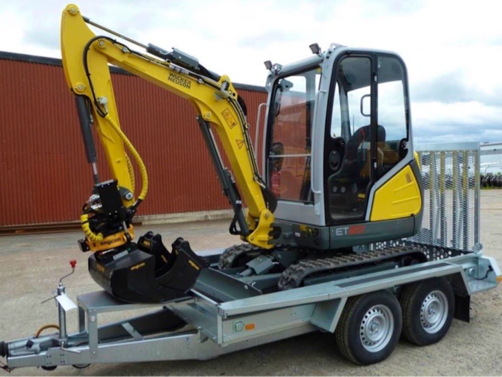 Minigrävare 2 tonare med rotortilt