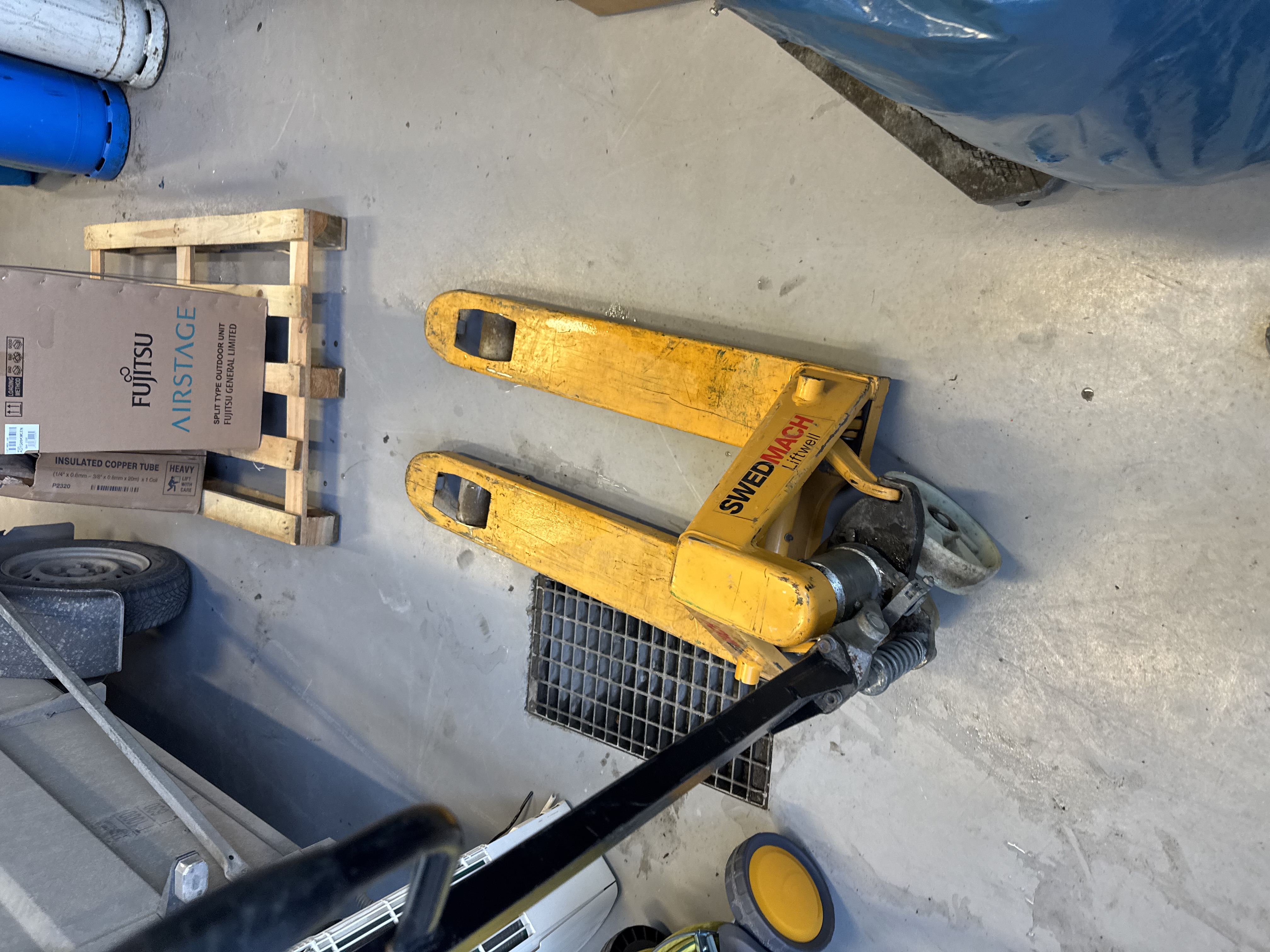 Handtruck 2ton, korta gafflar