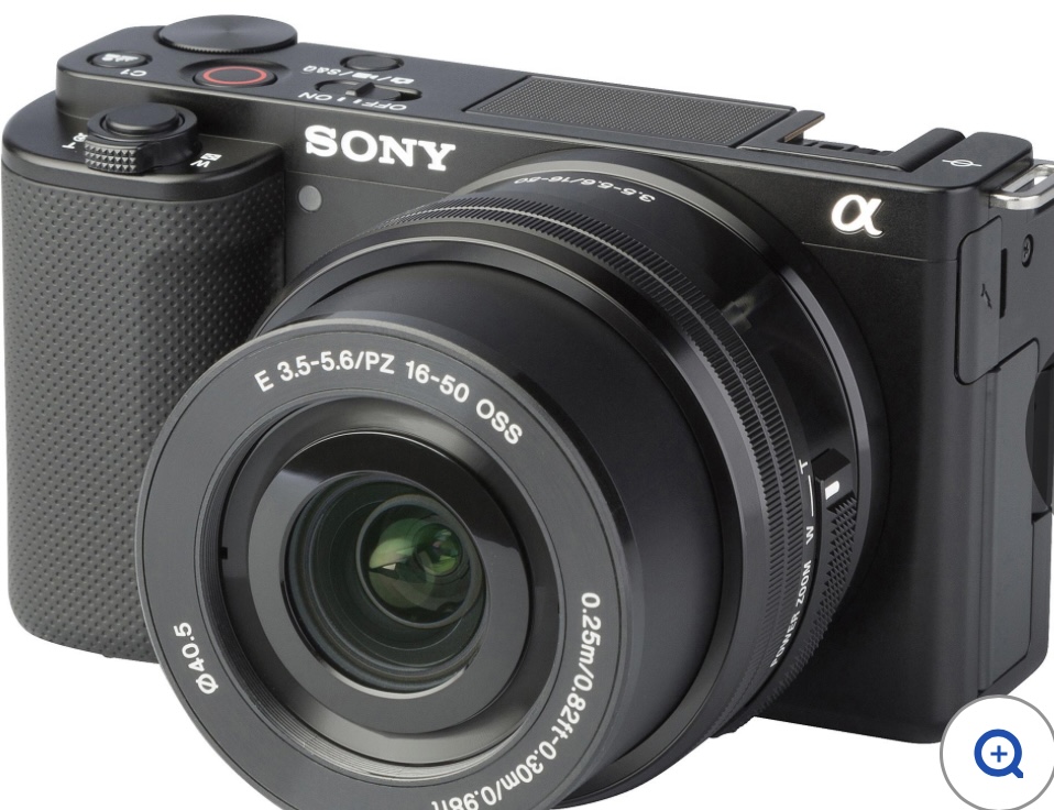 Sony zv-e10 w sony 16-50 (f3.5-5.6) lens