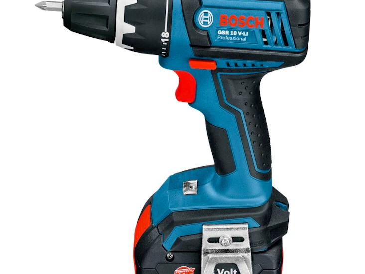 Bosch gsr 18 v-li med batteri och laddare