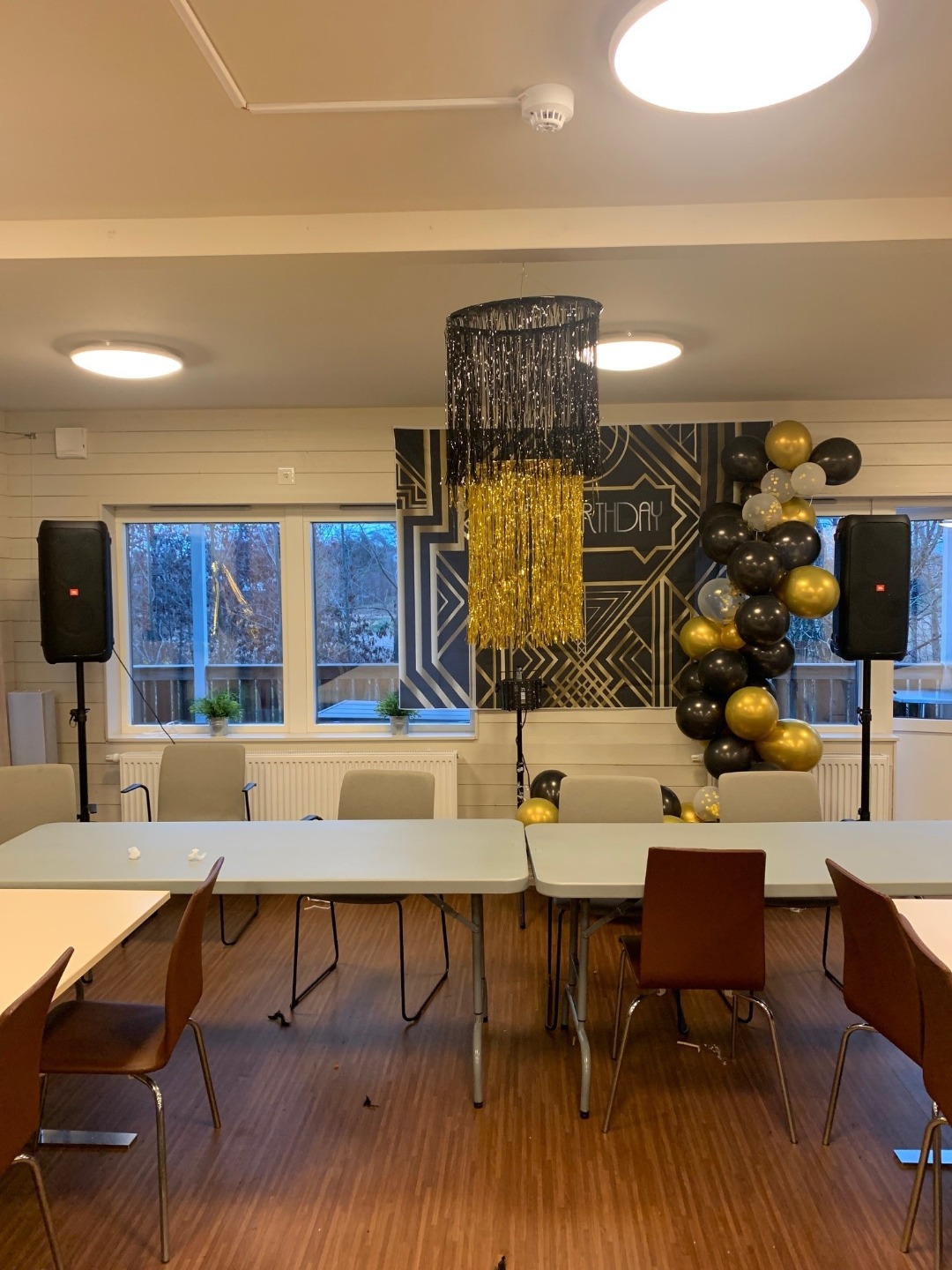 Festpaketet! högtalare + ljus 
